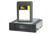 Quantum GoVault 120 w/cartridge (left)