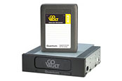 Quantum GoVault 80 w/cartridge (left)