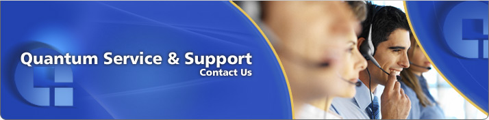 Contact Quantum Service and Support