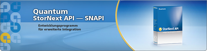 StorNext API - SNAPI