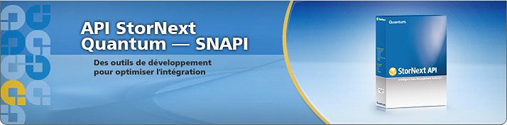 StorNext API - SNAPI