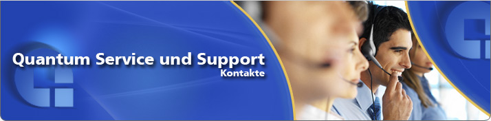 Contact Quantum Service and Support