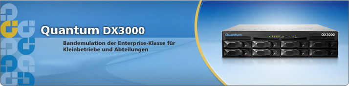 Die virtuelle Bandbibliothek DX3000