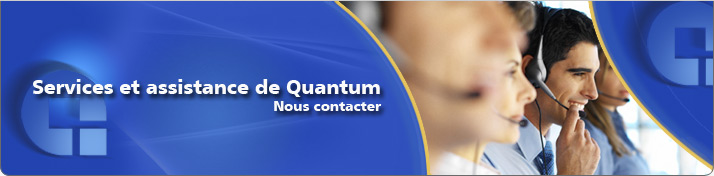 Contact Quantum Service and Support